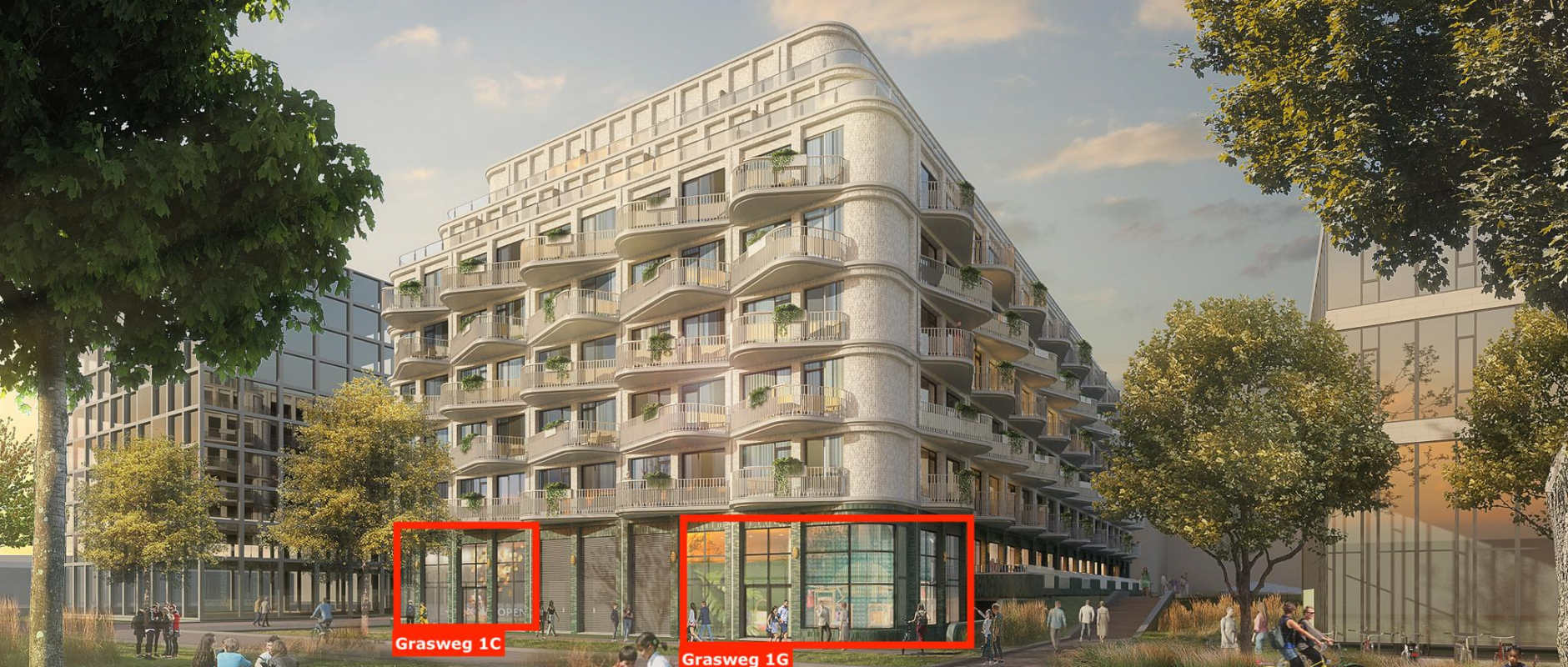 Woning te koop aan de Grasweg 1C te Amsterdam